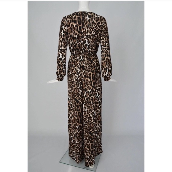 NEW! Maxi Leopard Print Dress - Picture 4 of 4